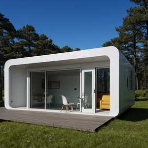Moderno Móvil 20 pies 40 pies prefabricado Apple cabina Oficina Pod desmontable contenedor casa <span class=keywords><strong>Modular</strong></span> pequeña casa con dormitorio/Cocina - Product Image 1