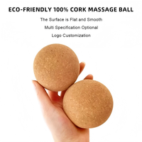 Komfortabler Tiefengewebe-Massageball aus Eichenholz für Arm- und Schulterentlastung Tägliche Wellness-Routine Fußreflexzonen Yoga-Ball in Verschiedenen Größen Unisex