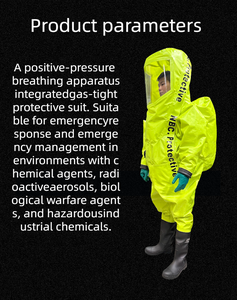 Traje de Protección Antiestático, Transpirable y Hermético, Material de PVC y PE, Impermeable y Resistente a Químicos - Product Image 2