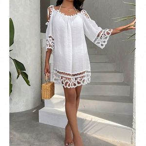 Traje de Baño de Chifón para Mujer, Traje de Baño para Playa, J0205 - Product Image 2