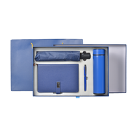 Coffret Cadeau d'Entreprise Personnalisé : Carnet, Haut-parleur Bluetooth Multicolore, Mug Isotherme, et Boîte Cadeau Professionnelle Personnalisée