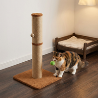 Arbre à chat écologique en bois massif avec griffoir en sisal, design moderne et luxueux, vente en gros, personnalisable, en carton