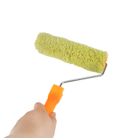 Rouleau de peinture en latex de qualité industrielle, taille personnalisée, pour angles difficiles, petit format, OEM personnalisé