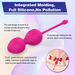 Ylove 10-Gang USB wiederauf ladbare Fernbedienung Vibrator Set Lebensmittel qualität Silikon Liebe Ei Vagina Bälle Sexspielzeug <span class=keywords><strong>Kegel</strong></span> Übung - Product Image 4