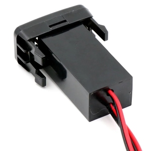 Cargador de Coche con Doble Interfaz USB para TOYOTA Hilux <span class=keywords><strong>VIGO</strong></span> Corolla Yaris Reiz, para Smartphones y GPS - Product Image 3