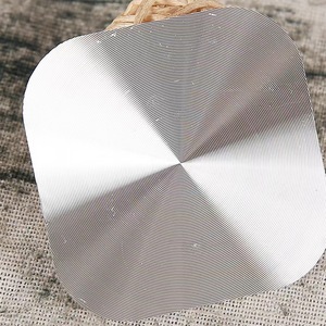 Custom <b>CD</b> grain aluminum nameplate high gloss sun pattern metal decorative plate equipment control button <b>label</b> - Product Image 4