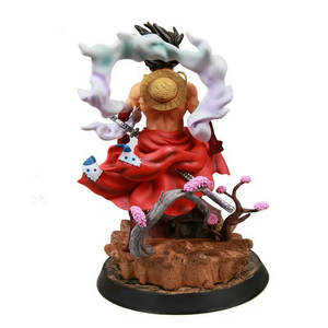 Personalizzato Anime Figure Action Figure ingranaggio 4 Luffy King Gun figura su larga scala da collezione statua regalo per i bambini - Product Image 4