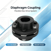 Accouplement à diaphragme flexible JM, diaphragme en acier inoxydable, excellente compensation des déviations et élasticité à couple élevé