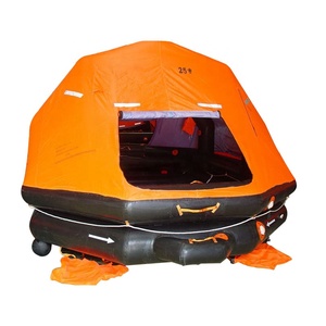 منتجات رائجة: طوف نجاة قابل للنفخ ذاتي الانتصاب لـ 25 شخصًا وفقًا لمعايير SOLAS للبيع - Product Image 1