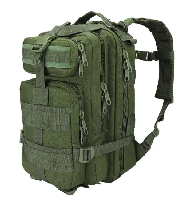 Mochila tática personalizada para caça, pacote camuflagem com camada de computador, mochila tática à prova d'água para homens, terra de montanha e camuflagem