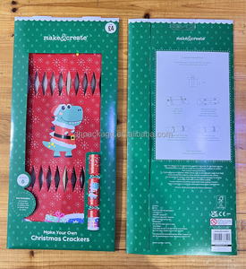 Kit DIY <span class=keywords><strong>de</strong></span> fabrication <span class=keywords><strong>de</strong></span> <span class=keywords><strong>crackers</strong></span> <span class=keywords><strong>de</strong></span> Noël en gros pour les fabricants |   Craquelins <span class=keywords><strong>de</strong></span> Noël personnalisés imprimés - Product Image 2