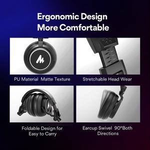 MaonoJ5A Tai Nghe Nhét Tai Chống Ồn ANC Cho Nữ Tai Nghe Chơi Game PC Aux Usb Tai Nghe Chơi Game RGB Có Dây Cho Game Thủ Kèm Micro - Product Image 4