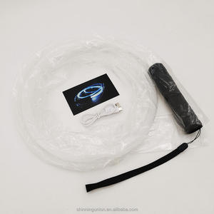 发光二极管灯舞鞭360旋转变色RGB发光二极管光纤舞动像素舞动夜总会酒吧-闪烁发光二极管手掌灯 - Product Image 6