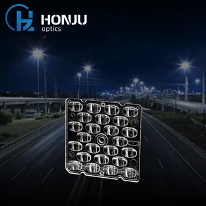 Pemasok Komponen Pencahayaan Luar Ruangan 5050 Lampu Jalan Array Lensa Kontak 24 In 1 Array Lensa Led Mikro Lentikular