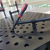 Nouvelle plaque de plateforme d'inspection et de soudage en acier au carbone Q235 1200x1200x100mm avec surface nitridée