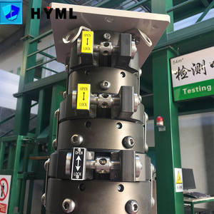 Mástil Telescópico de Aleación de Aluminio HYML con Estructura de Disco Cruzado, Altura de 6m, Recubrimiento Anodizado Duro, Portátil, para Iluminación, Monitoreo y Medición - Product Image 4