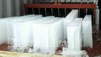 Compresseur 2 3 5 10 Tonnes 5kg Machine à fabriquer des blocs de glace en cubes pour le Nigeria, le Bangladesh, prix au Pakistan