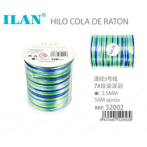 Hilo Ilan Rattail 2.5 mm 50 m Teñido por Secciones 32002 - Product Image 3