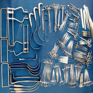 Juego de Instrumentos Quirúrgicos para Laparotomía de Alta Calidad, 197 Piezas, Acero Inoxidable Alemán, Cirugía General, Reutilizable, Autoclavable, CE Pacho - Product Image 1