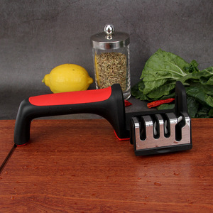 Afilador de Cuchillos 4 en 1 Chef Season Show, Portátil, de Carburo de Tungsteno y Cerámica para Afilado Fino - Product Image 2