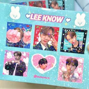 Autocollant holographique étanche mignon, film laser flash, forme originale, décalcomanie Kpop Idol, prédécoupé, auto-adhésif, pour Goo Card - Product Image 5