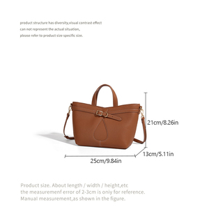<span class=keywords><strong>Sac</strong></span> à main en cuir PU pour <span class=keywords><strong>femme</strong></span> RZCK 2025 au design classique avec votre propre logo de haute qualité, <span class=keywords><strong>sac</strong></span> fourre-tout vintage élégant de grande capacité - Product Image 2