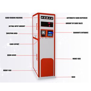 <span class=keywords><strong>Self</strong></span>-Service-Ausgabe karten Verkaufs automat Cash-to-Card-Kiosk - Product Image 3