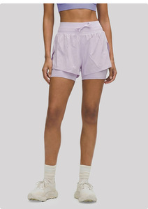 Abbigliamento Donna 2 in 1: Pantaloncini Yoga Traspiranti, Shorts Fitness Aderenti, Abbigliamento Sportivo da Palestra, Pantaloncini Yoga a Vita Alta <span class=keywords><strong>con</strong></span> Effetto Rinfrescante - Product Image 6