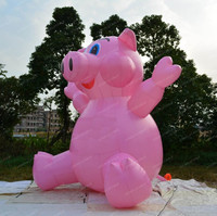 Prix d'usine, cochon gonflable géant pour la publicité