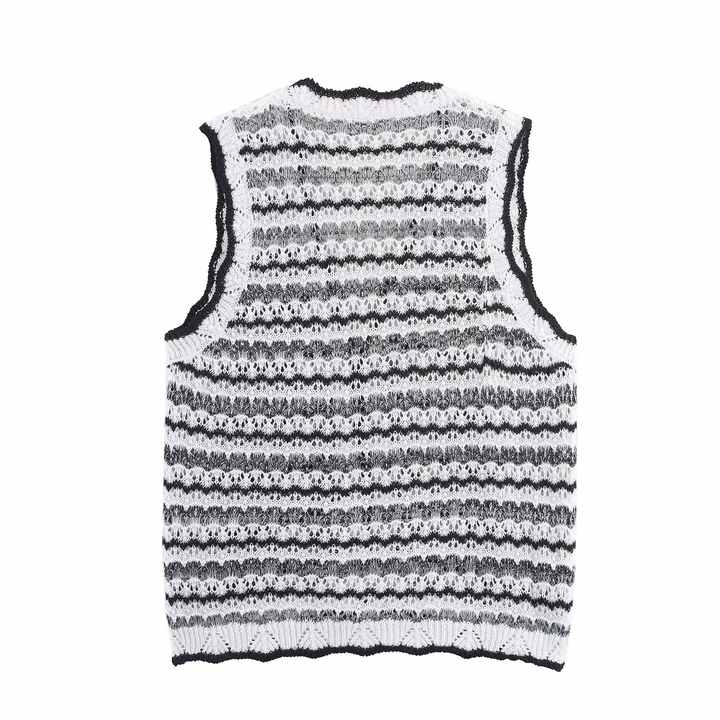 TAOP&amp;ZA 2025 New Women's European and American Style All-match Knitted ...
