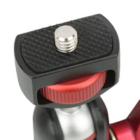 Adaptateur de montage pour pied de support à double rotule pivotant à 360 degrés, bras magique, vis 1/4 pouce, en alliage d'aluminium flexible pour éclairage vidéo et appareil photo reflex numérique