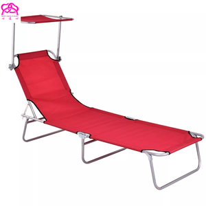 Chaise de plage pliable, lit réglable, jardin Camping, chaise de soleil, loisirs, Portable, Camping, fauteuil inclinable, lit de plage - Product Image 2