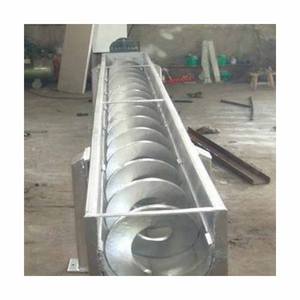 Hoge Kwaliteit Shaftless Horizontale Roestvrijstalen Suikerschroef Transportband Aandrijving, Schroef Transportband - Product Image 1