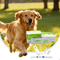 Prueba Rápida de Alta Calidad para la Detección del Antígeno del Virus del Moquillo Canino (CDV Ag) y del Parvovirus Canino, Kit de Prueba Rápida CDV Ag
