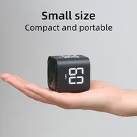 Minuteur Cube LED à Affichage Numérique, Minuteur Pomodoro, Minuteur de Gestion du Temps, Compte à Rebours pour l'Étude, la Cuisine, le Bureau, les Enfants