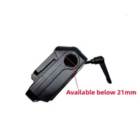 Adaptateur de batterie 18V 2-en-1 de qualité professionnelle, support de nivellement en plastique pour réparation de bosses de voiture, support de lampe DIY, haute qualité