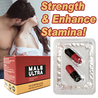 Complément de capsules de racine de Maca pour une puissance masculine accrue, suppléments populaires pour l'énergie, capsules Man Plus extra