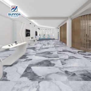 60 x120 ס "מ עיצוב יוקרתי חומרי בניין סלון מבריק מזוגג אריחי פורצלן מלוטשים מזוגגות - Product Image 2