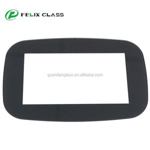 Pantalla Táctil de Vidrio Templado con Borde Pulido de 1.1 mm, Impresión Negra, para Controlador - Product Image 3