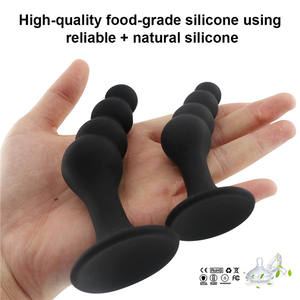 เซ็กซ์ทอยสำหรับผู้ใหญ่อุปกรณ์ทางเพศสำหรับทวารหนักใช้เสียบก้นกันน้ำทำจากซิลิโคนแบบนิ่ม - Product Image 5