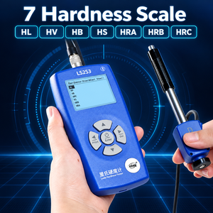 Portable LS253 Digital Metal Durometer with Bluetooth App and 7 Hardness Scale Conversion - Product Image 3
