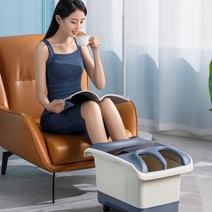 AUX Double <b>Foot</b> Bath Basin With Constant Temperature <b>Massage</b> Calf Relief Plug In Touch Control 800W 1000W - Product Image 2