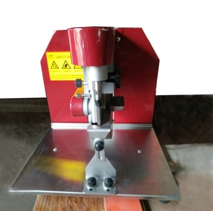 Machine semi-automatique unilatérale de gaufrage des bords à l'huile pour l'étiquetage des articles en cuir, des bagages, des portefeuilles et la teinture des chaussures - Product Image 2
