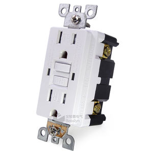 Doreen — <span class=keywords><strong>Plug</strong></span> électrique 125 v, récepteur, indicateur de 15 Amp, sortie GFCI, prise avec plaque murale lumineuse LED et vis inclus - Product Image 6