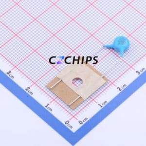 Condensador de Seguridad DCF221K24Y5PG6VL0DM, Componente de Montaje en Orificio (THT), P=10mm 220pF 10% 400V/400V X1, Y1 - Product Image 1