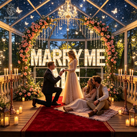 Huruf Logam Marquee LOVE 3ft Simba Sign dengan Lampu LED untuk Dekorasi Mall & Bar, Latar Belakang Photo Booth Pernikahan