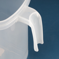 Distributeur de boissons en plastique transparent de 1,8 L avec couvercles, pichet à jus de grande capacité, pots de jus pour les entreprises, verres personnalisés, vente en gros