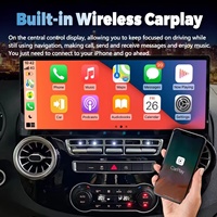 Pantalla 3K de 17 Pulgadas para Reproductor Multimedia Android para Automóvil, Mercedes-Benz Vito 116 W447 2016, Navegación GPS, Autoradio, Carplay, DSP