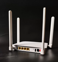 F680L XPON ONU 4GE+1POTS+1USB AC1200 WiFi de Doble Banda 2.4G+5G GPON EPON Auto FTTH ONT Firmware en Inglés Módem de Fibra