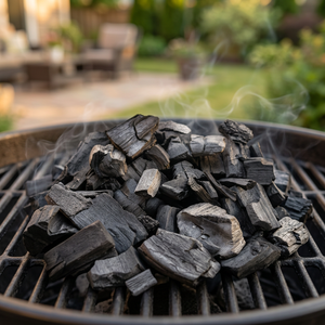 Charbon de bois dur de haute qualité en forme de morceaux noirs pour barbecue (BBQ) - Product Image 2